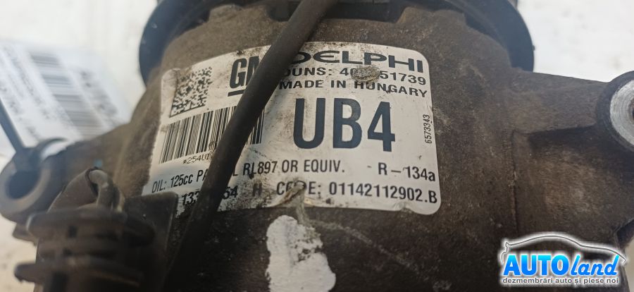 Compresor AC OPEL ASTRA J hatchback 2009-2026 Cod 13335254 