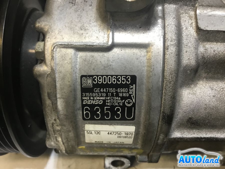Compresor AC OPEL CORSA E 2014-2025 Cod 39006353 