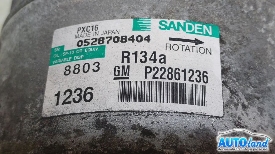 Compresor AC OPEL INSIGNIA 2008-2025 Cod 22861236 