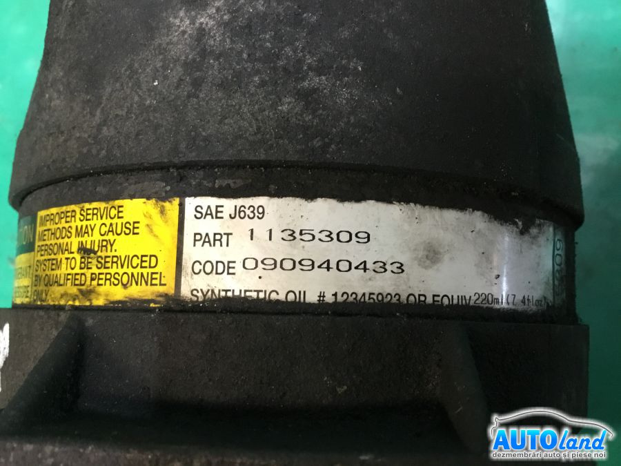 Compresor AC OPEL VIVARO caroserie (F7) 2001-2025 Cod 1135309 