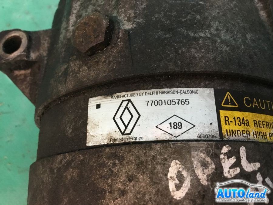 Compresor AC OPEL VIVARO caroserie (F7) 2001-2025 Cod 1135309 
