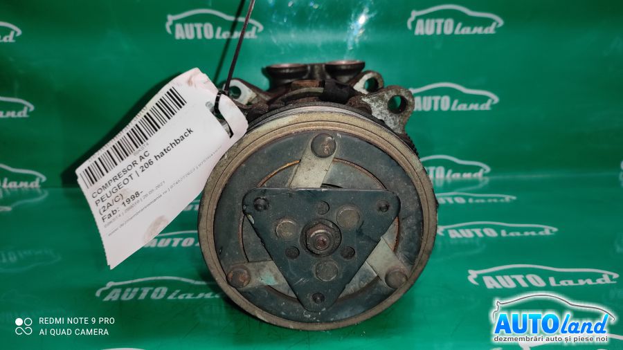 Compresor AC PEUGEOT 206 hatchback (2A/C) 1998-2025