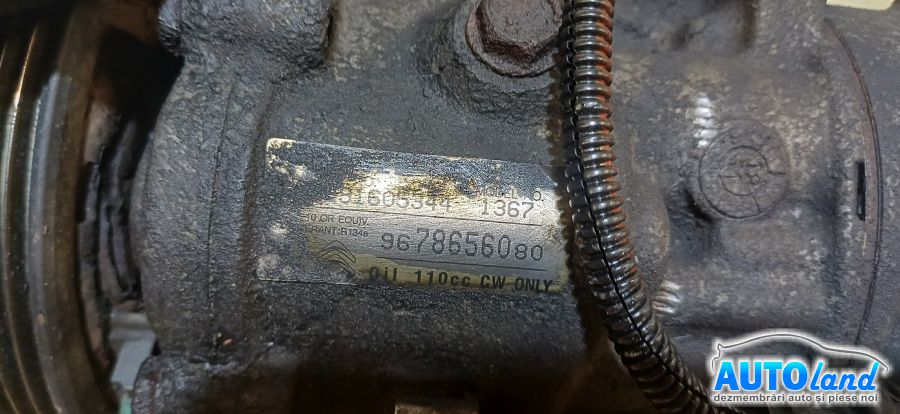 Compresor AC PEUGEOT 208 2012-2025 Cod 9678656080 