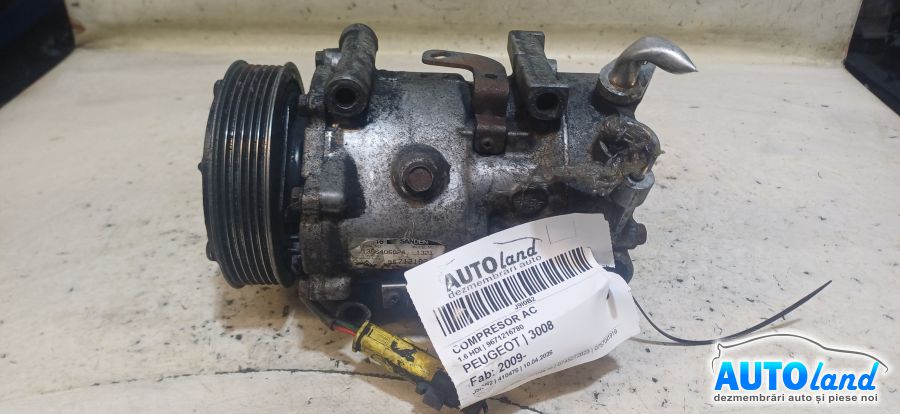 Compresor AC PEUGEOT 3008 2009-2026 Cod 9671216780 