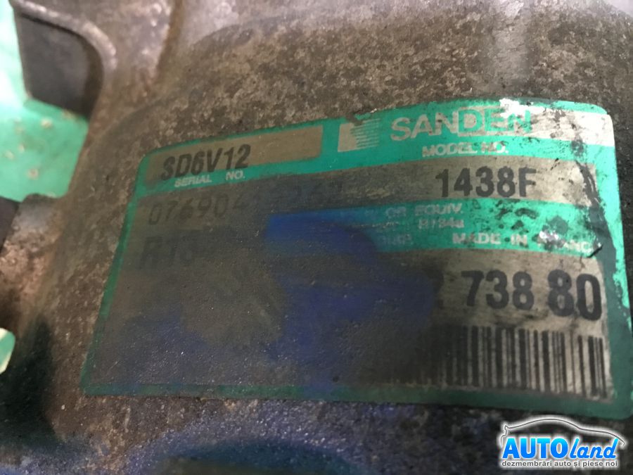 Compresor AC PEUGEOT 307 (3A/C) 2000-2025 Cod 9646273880 