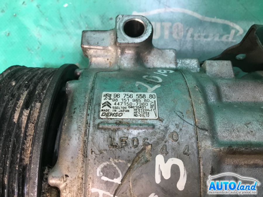 Compresor AC PEUGEOT 308 (4A_,4C_) 2007-2025 Cod 9675655880 