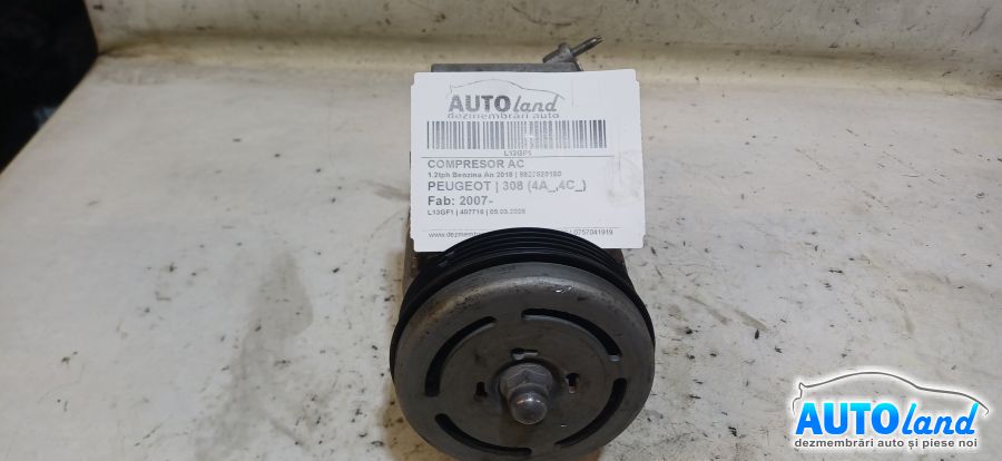 Compresor AC PEUGEOT 308 (4A_,4C_) 2007-2026 Cod 9827529180 