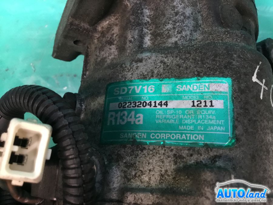 Compresor AC PEUGEOT 406 (8B) 1995-2004 Cod SD7V16 