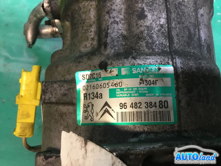 Compresor AC PEUGEOT 407 (6D_) 2004-2025 Cod 9648238480 