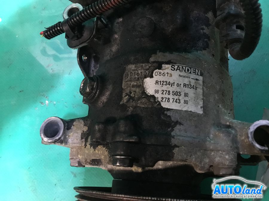 Compresor AC PEUGEOT 508 2010-2025 Cod 9827850380 