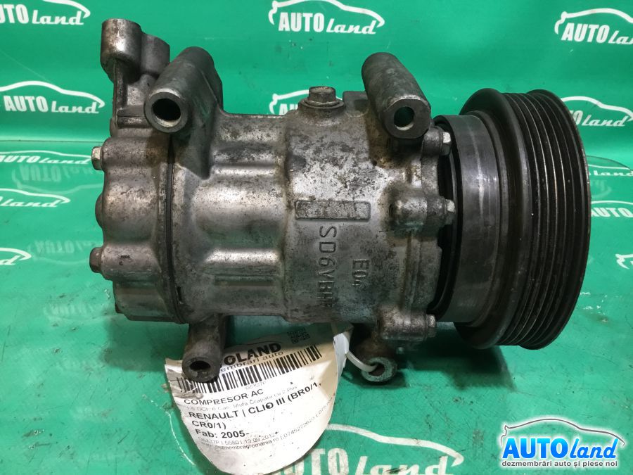 Compresor AC RENAULT CLIO III (BR0/1,CR0/1) 2005-2025 Cod 1452B 