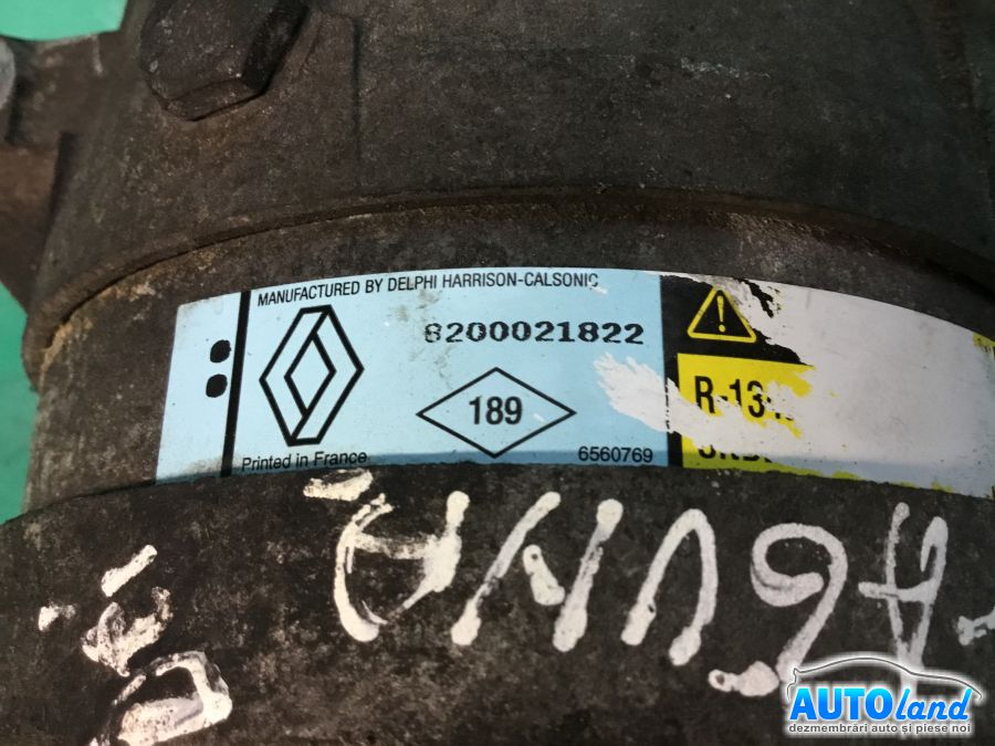 Compresor AC RENAULT LAGUNA II (BG0/1_) 2001-2026
