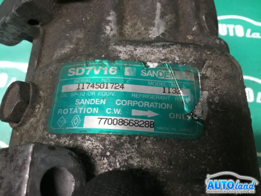 Compresor AC RENAULT MEGANE I (BA0/1_) 1996-2003 Cod 7700866828 