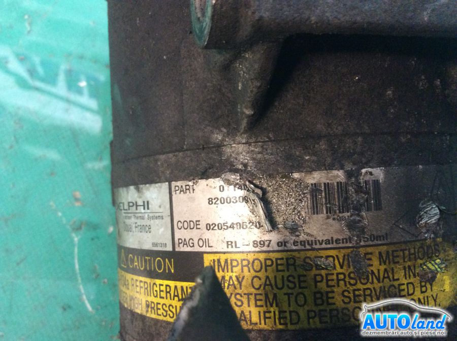 Compresor AC RENAULT MEGANE II (BM0/1_,CM0/1_) 2002-2025