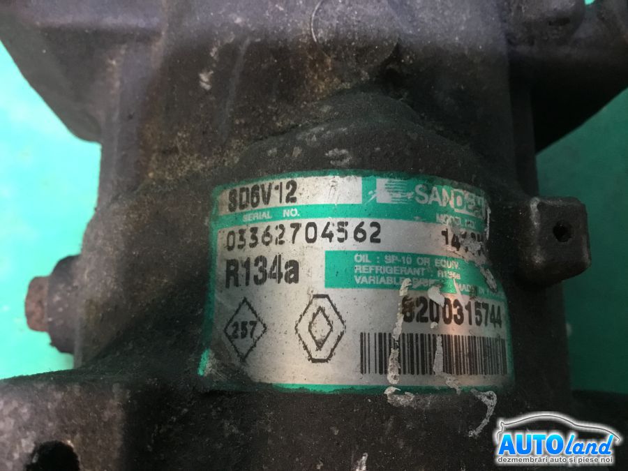 Compresor AC RENAULT MEGANE II (BM0/1_,CM0/1_) 2002-2025 Cod 8200315744 