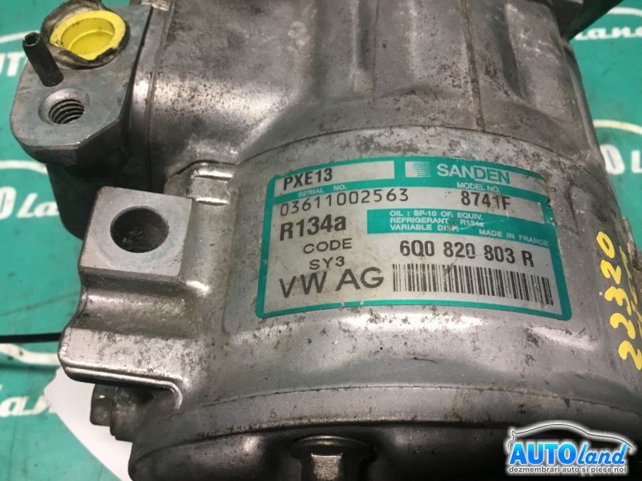 Compresor AC SEAT IBIZA IV (6J5,6P1) 2008-2017 Cod 6Q0820803R 