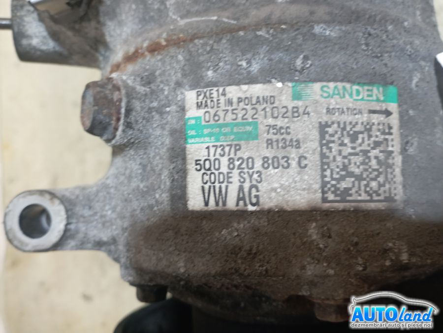 Compresor AC SEAT TOLEDO IV (KG3) 2012-2019 Cod 5Q0820803C 
