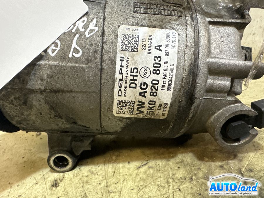 Compresor AC SKODA SUPERB II (3T4) 2008-2026 Cod 5K0820803A 