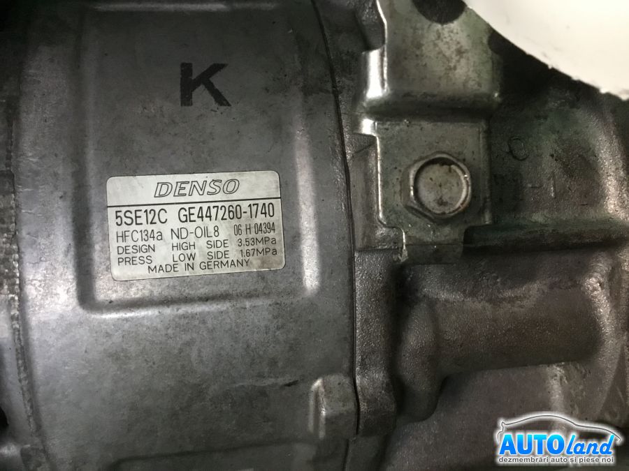 Compresor AC TOYOTA AVENSIS combi (T25) 2003-2025 Cod 4472601740 