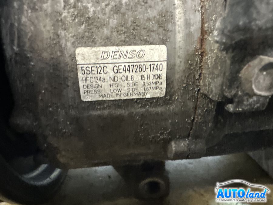 Compresor AC TOYOTA AVENSIS (T25) 2003-2026 Cod 4472601740 