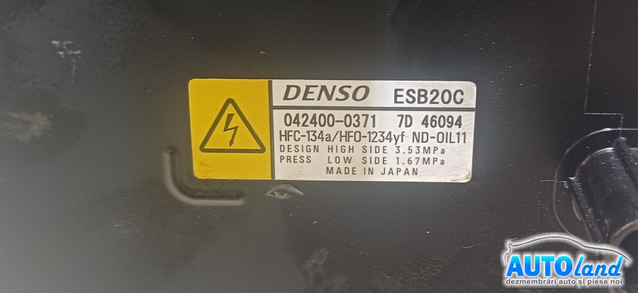 Compresor AC TOYOTA C-HR  2016-2026 Cod 0424000371 