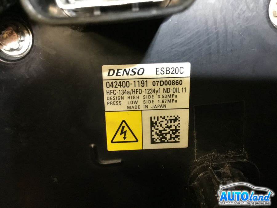 Compresor AC TOYOTA COROLLA (E21_) 2018-2025 Cod 0424001191 