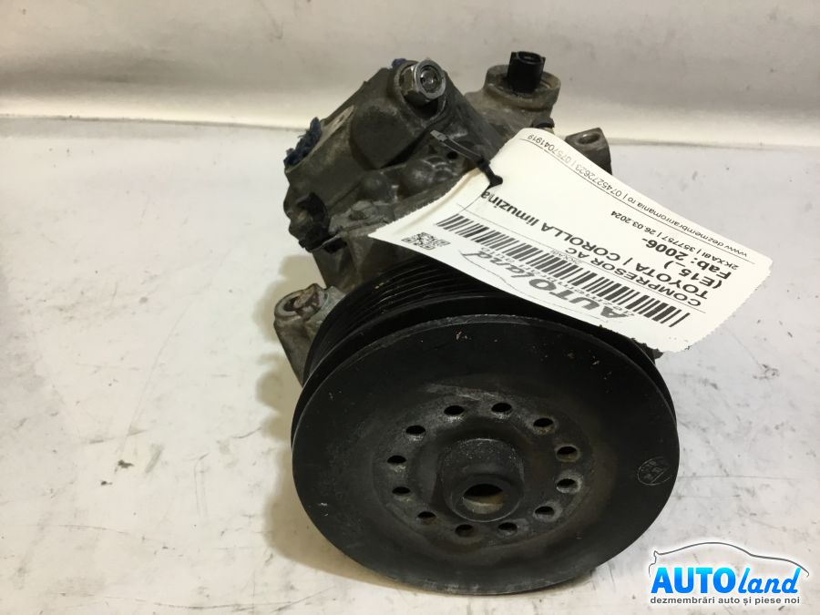 Compresor AC TOYOTA COROLLA limuzina (E15_) 2006-2025 Cod 4472601494 