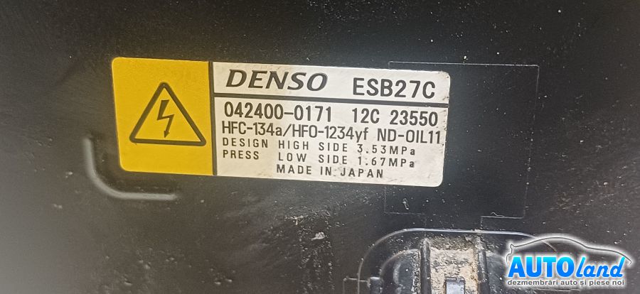 Compresor AC TOYOTA RAV 4 IV (ZSA4_,ALA4_) 2012-2026 Cod 0424000171 