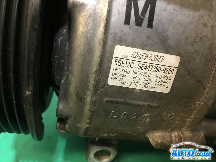 Compresor AC TOYOTA VERSO (_AUR2_,_ZGR2_) 2009-2025 Cod 4472809280 