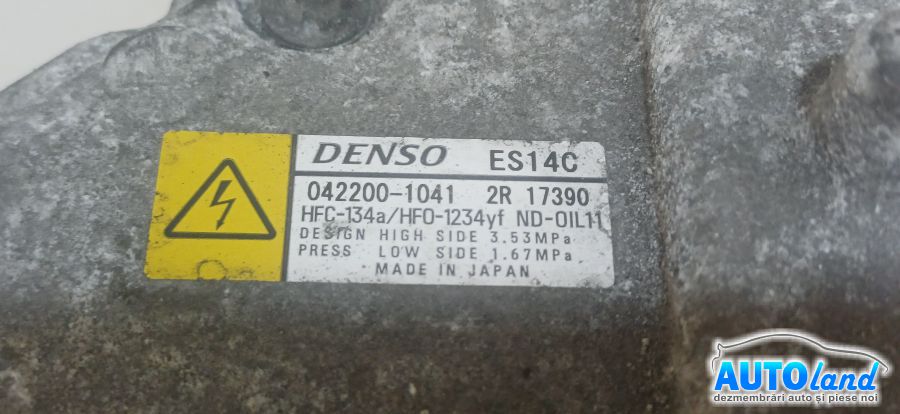 Compresor AC TOYOTA YARIS (_P13_) 2010-2026 Cod 0422001041 