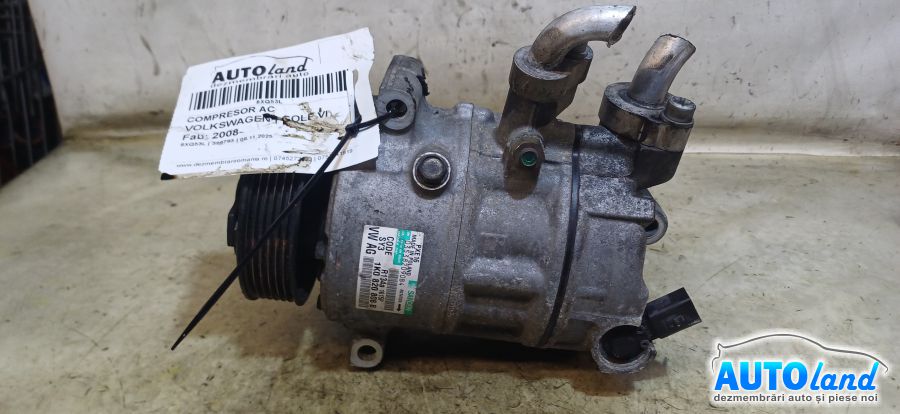 Compresor AC VOLKSWAGEN GOLF VI 2008-2025 Cod 1K0820808B 