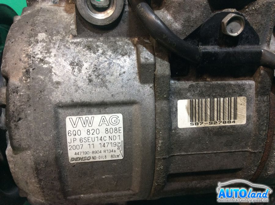 Compresor AC VOLKSWAGEN POLO (6R_) 2009-2025 Cod 6Q0820808E 