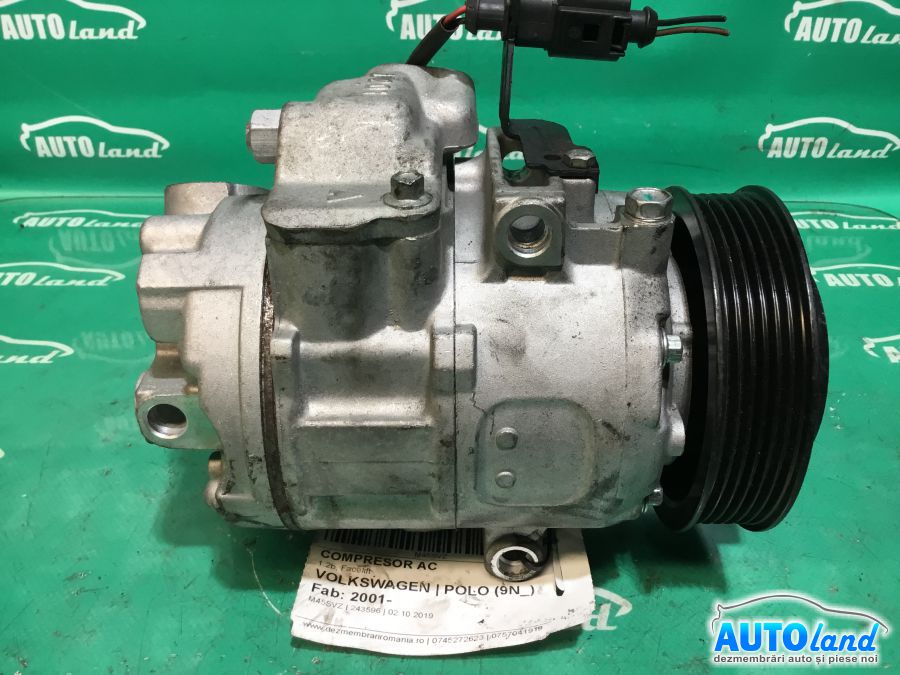 Compresor AC VOLKSWAGEN POLO (9N_) 2001-2025 Cod 6Q0820744BC 