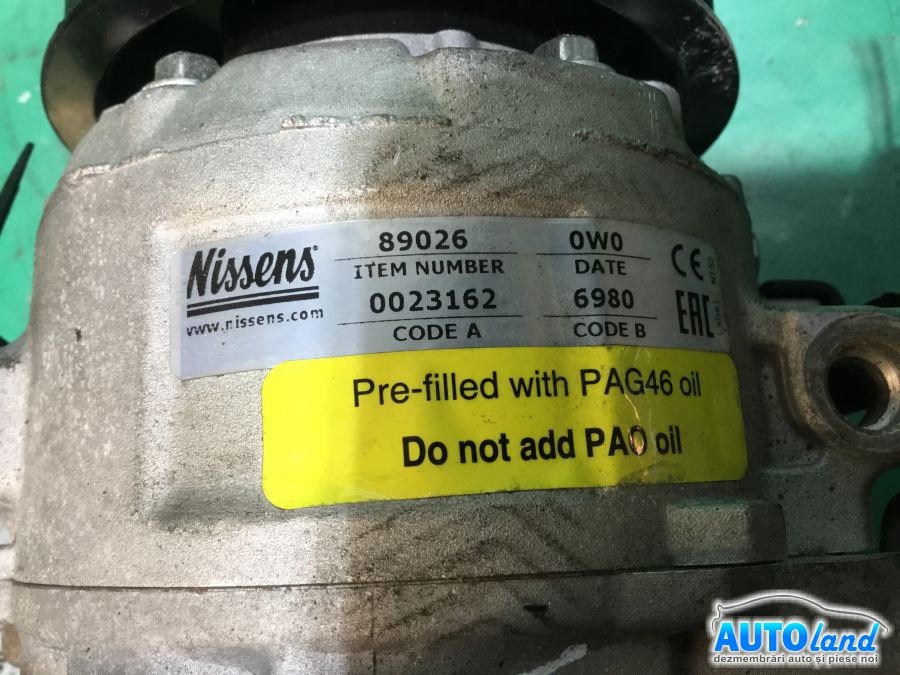 Compresor AC VOLKSWAGEN POLO (9N_) 2001-2025 Cod 6Q0820744BC 