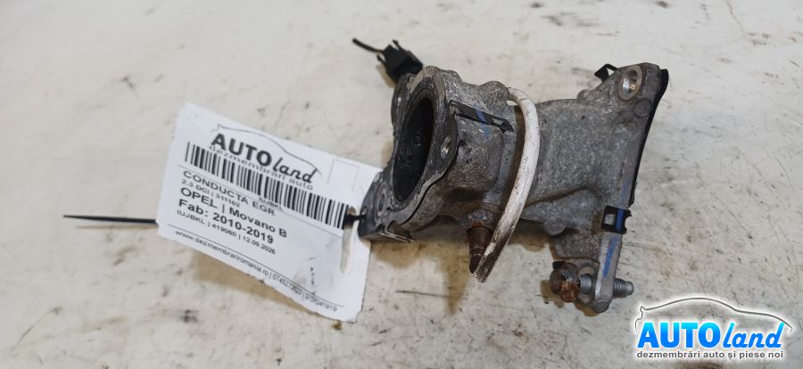 Conducta EGR OPEL Movano B 2010-2019 Cod 311102 