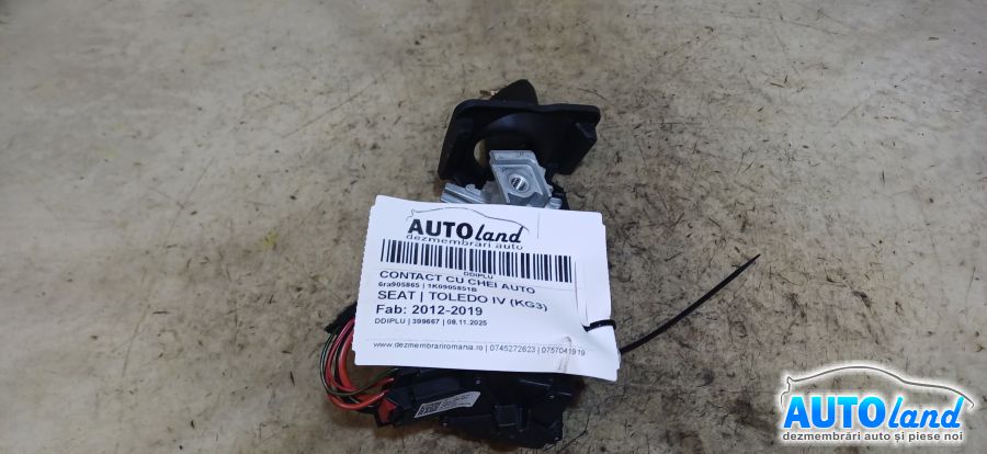 Contact cu Chei Auto SEAT TOLEDO IV (KG3) 2012-2019 Cod 1K0905851B 