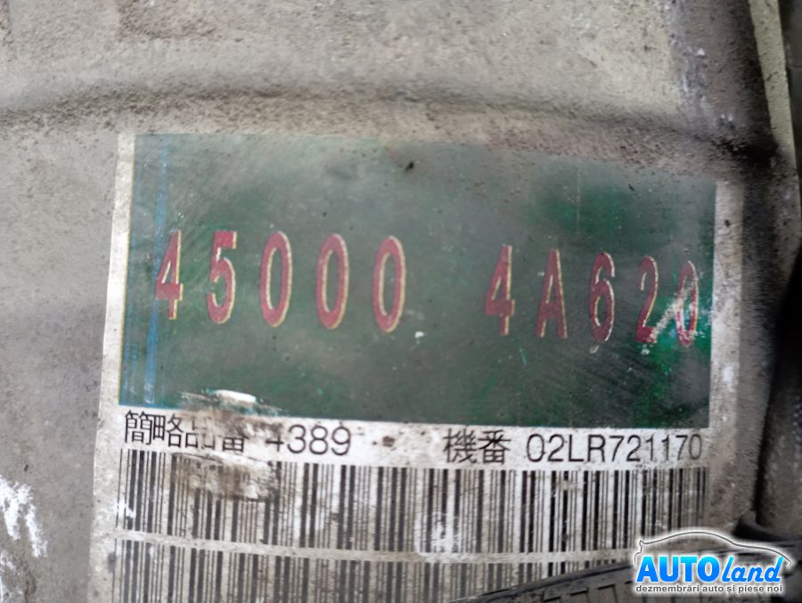 Cutie de Viteza Automata KIA SORENTO (JC) 2002-2025 Cod 450004A620 