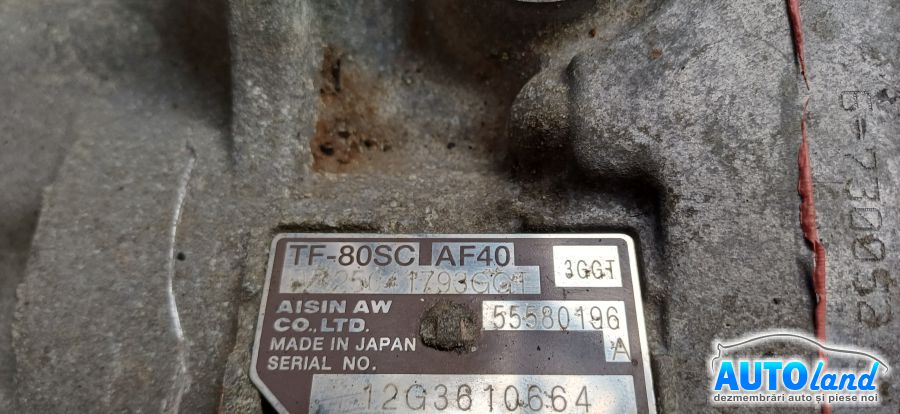 Cutie de Viteza Automata OPEL INSIGNIA 2008-2025 Cod 55580196 