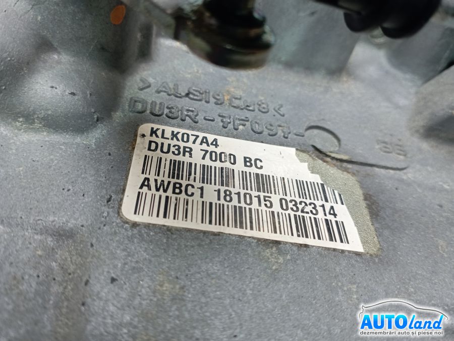 Cutie de Viteza Automata RENAULT ESPACE V 2015-2025 Cod DU3R7F096CA 