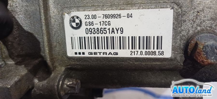 Cutie de Viteza Manuala BMW 2 Cupe (F22) 2013-2026 Cod GS617BG 