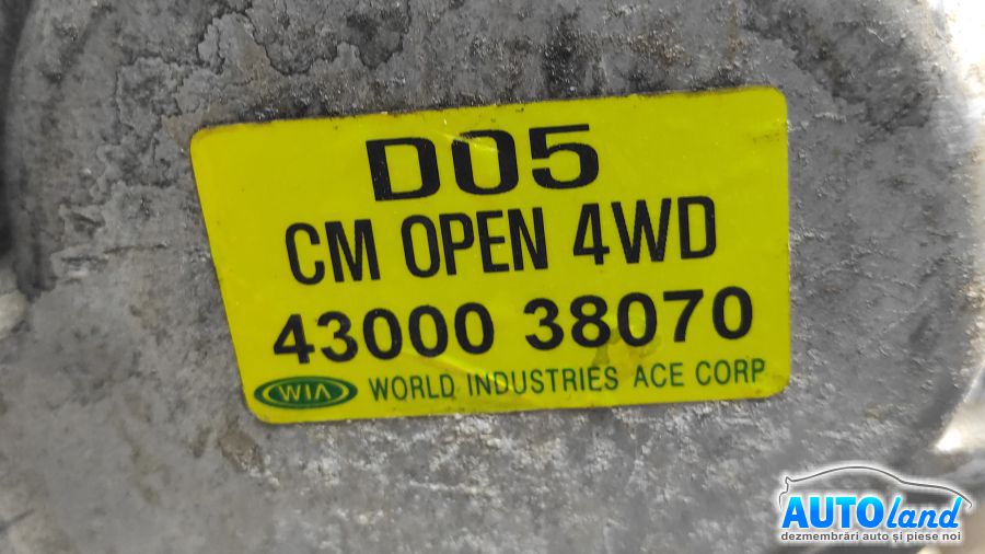 Cutie de viteza manuala HYUNDAI SANTA FE (CM) 2006-2025 Cod 430038070 