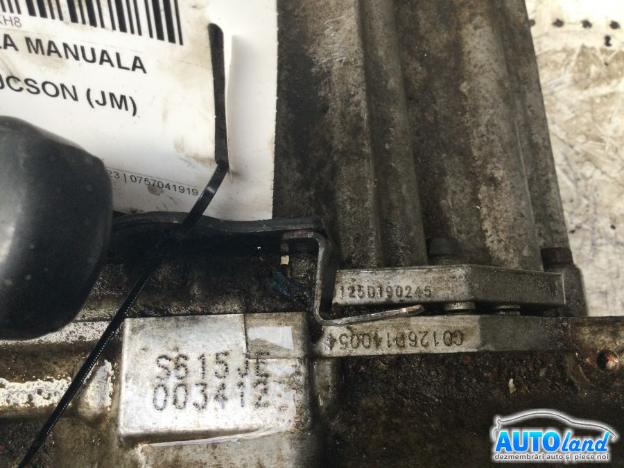 Cutie de viteza manuala HYUNDAI TUCSON (JM) 2004-2025 Cod S615JE 