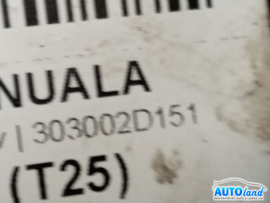 Cutie de Viteza Manuala TOYOTA AVENSIS (T25) 2003-2025 Cod 303002D151 