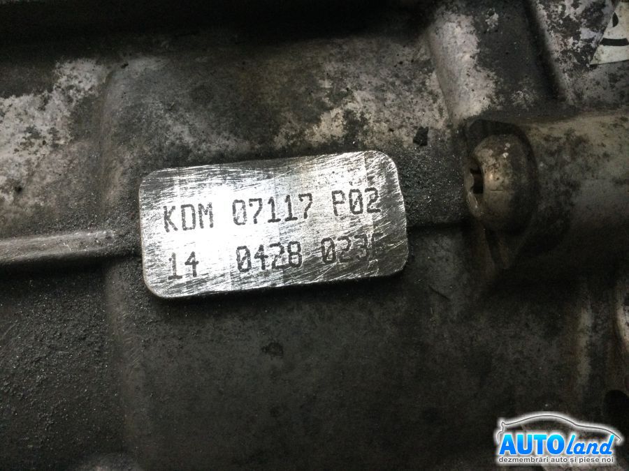 Cutie de viteza manuala VOLKSWAGEN PASSAT (3C2) 2005-2025 Cod KDM 