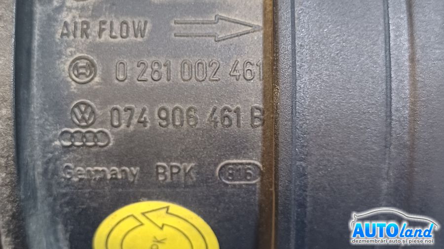 Debitmetru de Aer AUDI A4 (8EC) 2004-2008 Cod 074906461B 