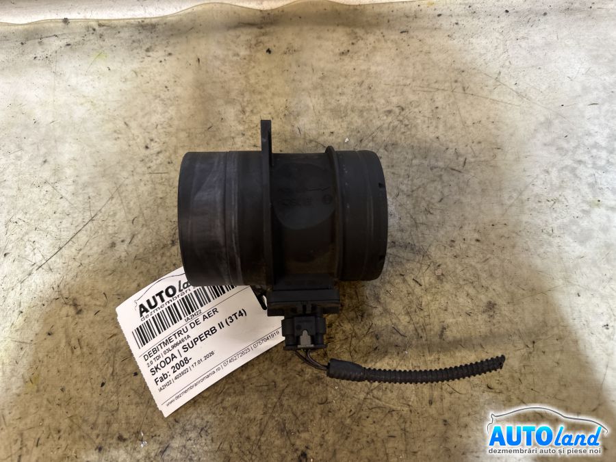 Debitmetru de Aer SKODA SUPERB II (3T4) 2008-2026 Cod 03L906461A 