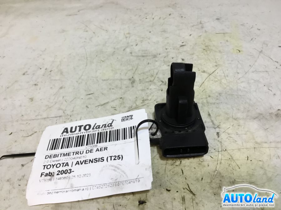 Debitmetru de Aer TOYOTA AVENSIS (T25) 2003-2025 Cod 222040N010 