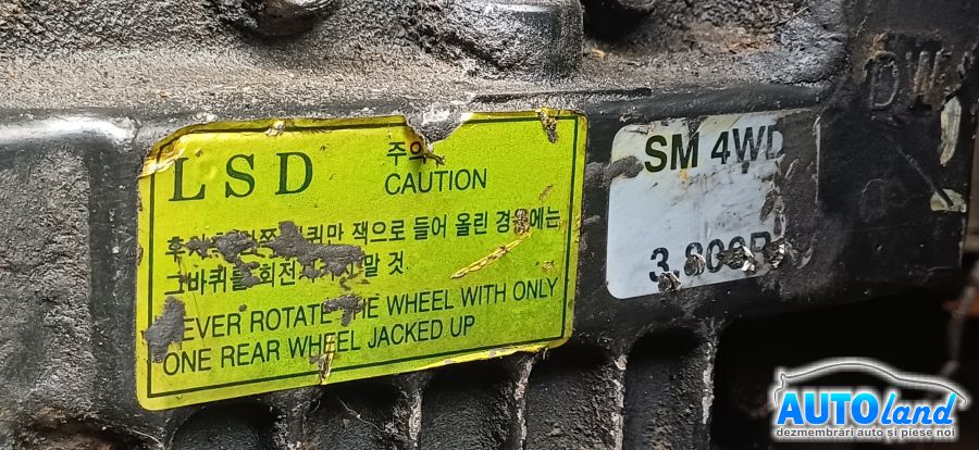 Diferential Grup Spate HYUNDAI SANTA FE (SM) 2001-2025 Cod SM4WD3800R 