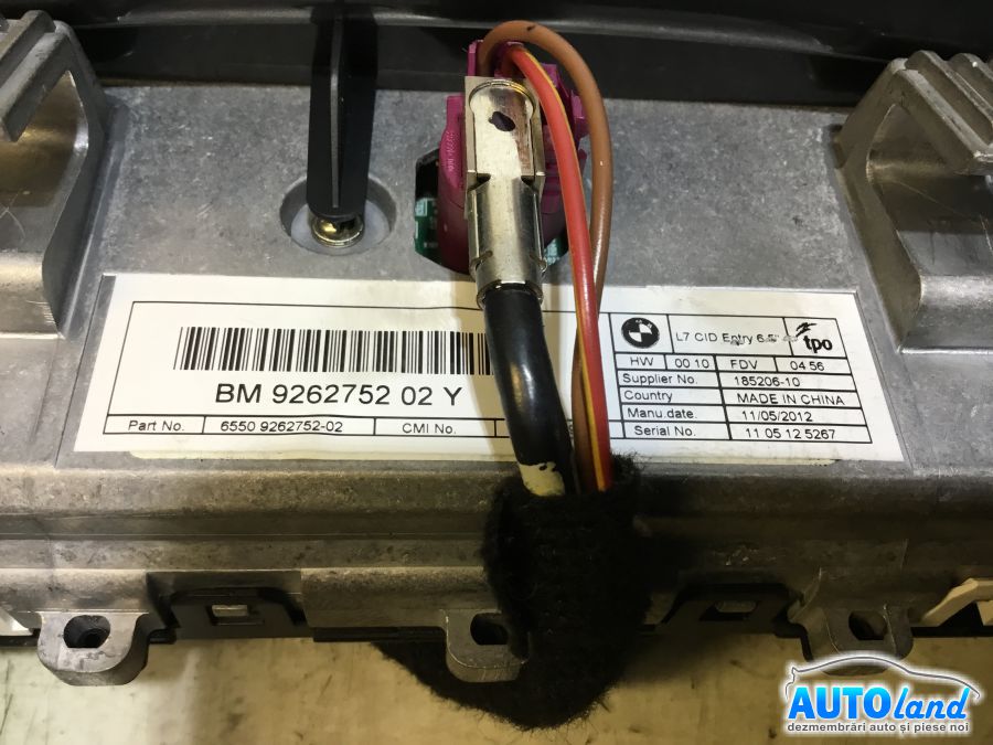 Display BMW 1 (F20) 2010-2025 Cod 926275202Y 