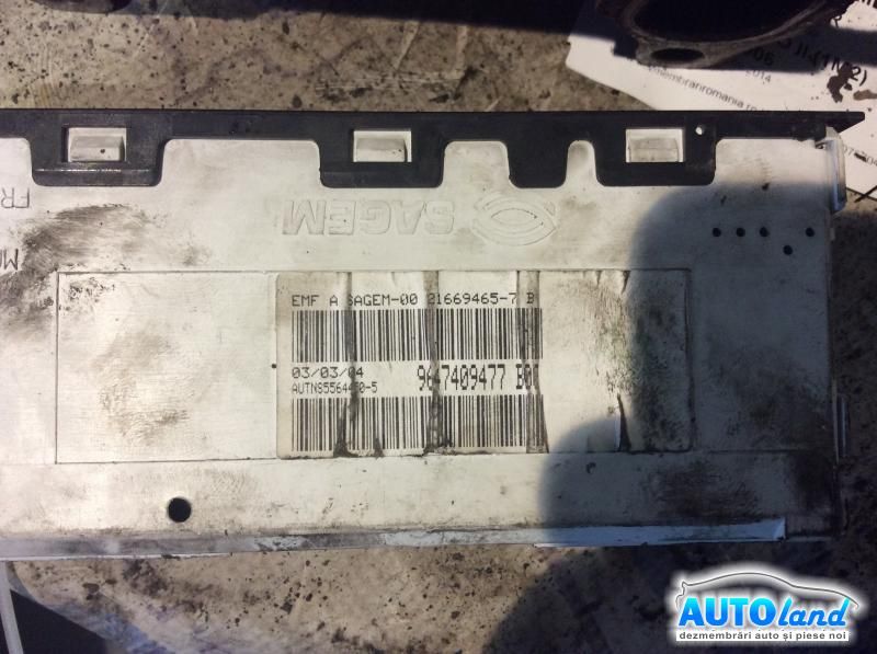 Display CITROEN C3 (FC_) 2002-2025 Cod 9647409477 